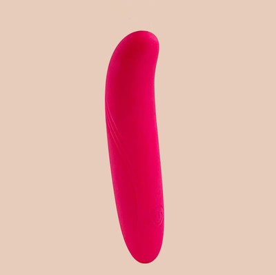 Foto 2 do produto Vibrador Estimulador de Ponto G em Silicone Aveludado com Formato Golfinho, 10 Modos de Vibração, Resistência à Água e Carregamento via USB | 12,5 x 2,5 cm