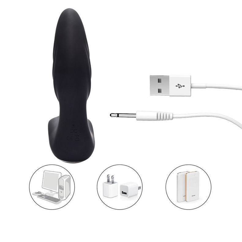 Vibrador Estimulador de Próstata e Períneo Recarregável com 10 Modos de Vibrações e Controle Remoto sem Fio - Prostate Massager | 9,7 x 3,1 cm - 3