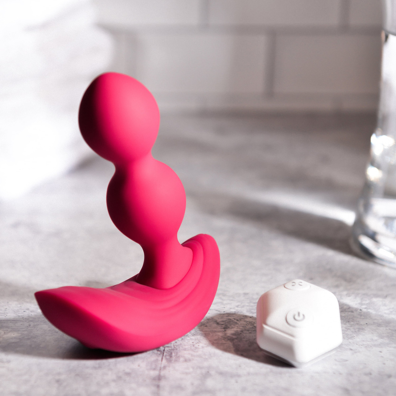 Estimulador de Próstata e Períneo Inflável com 7 Modos de Vibração, Recarregável e Controle Remoto Sem Fio - Zero Tolerance Bubble Butt | 10 x 3,4 cm - 6