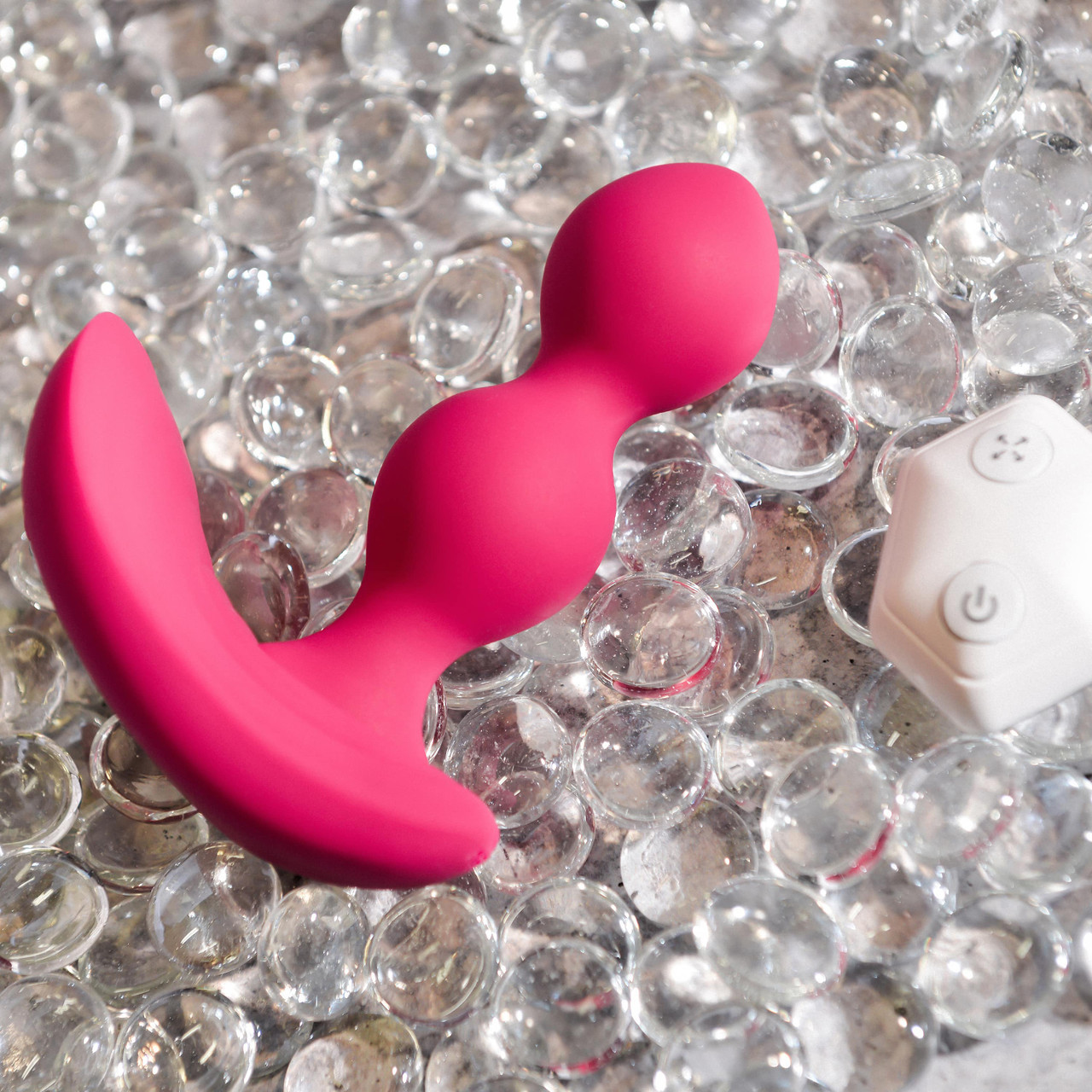 Estimulador de Próstata e Períneo Inflável com 7 Modos de Vibração, Recarregável e Controle Remoto Sem Fio - Zero Tolerance Bubble Butt | 10 x 3,4 cm - 2