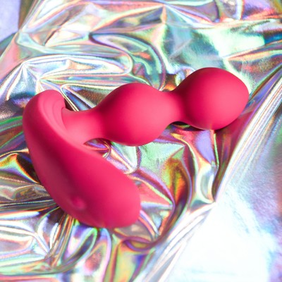 Foto 4 do produto Estimulador de Próstata e Períneo Inflável com 7 Modos de Vibração, Recarregável e Controle Remoto Sem Fio - Zero Tolerance Bubble Butt | 10 x 3,4 cm