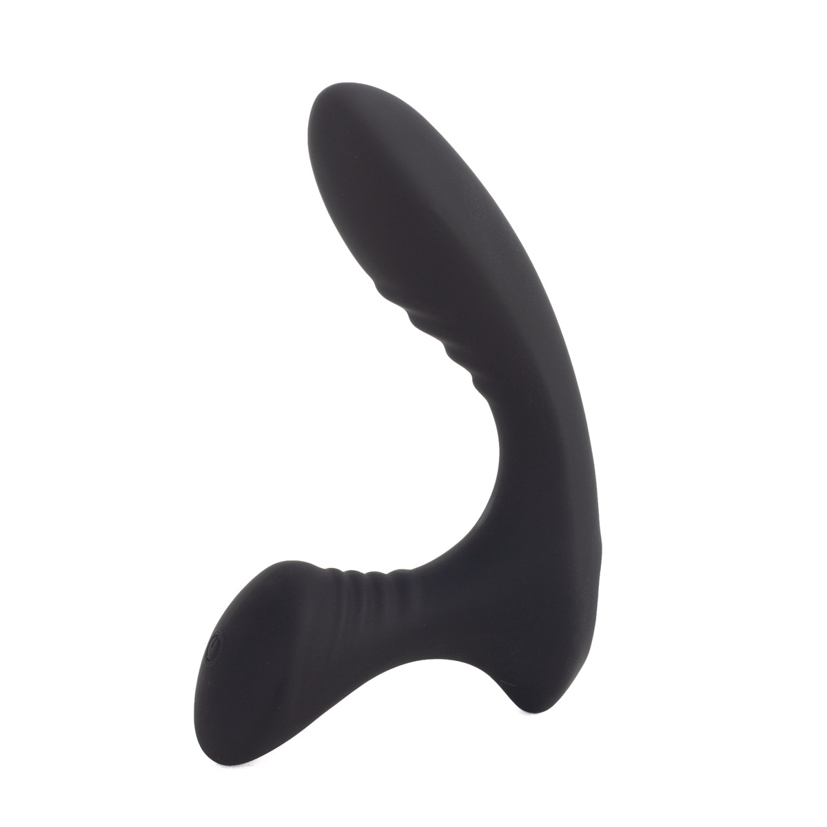 Vibrador Estimulador de Próstata Recarregável em Silicone com Curvatura, Textura, 9 Modos de Vibração e Controle Remoto - SI | 9,8 x 3 cm - 2