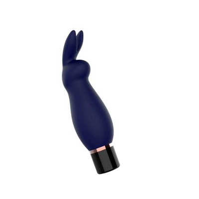 Foto 3 do produto Vibrador Estimulador de Ponto G em Formato de Rabbit em Silicone com 10 Vibrações e Recarregável - Topo Toys Rabbit | 10,3 x 3,5 cm
