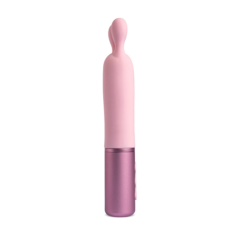Vibrador Estimulador Recarregável de Clítoris com Orelhas de Coelho e 5 Modos de Vibração - Sweets S3 | 10 x 2,3 cm - 3