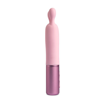 Foto 3 do produto Vibrador Estimulador Recarregável de Clítoris com Orelhas de Coelho e 5 Modos de Vibração - Sweets S3 | 10 x 2,3 cm