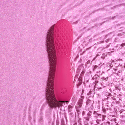 Vibrador e Estimulador de Clitóris em Silicone com 10 Tipos de Vibração e Carregamento via USB - Selopa Razzle Dazzle | 11 x 3,2 cm