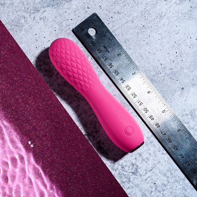 Foto 4 do produto Vibrador e Estimulador de Clitóris em Silicone com 10 Tipos de Vibração e Carregamento via USB - Selopa Razzle Dazzle | 11 x 3,2 cm