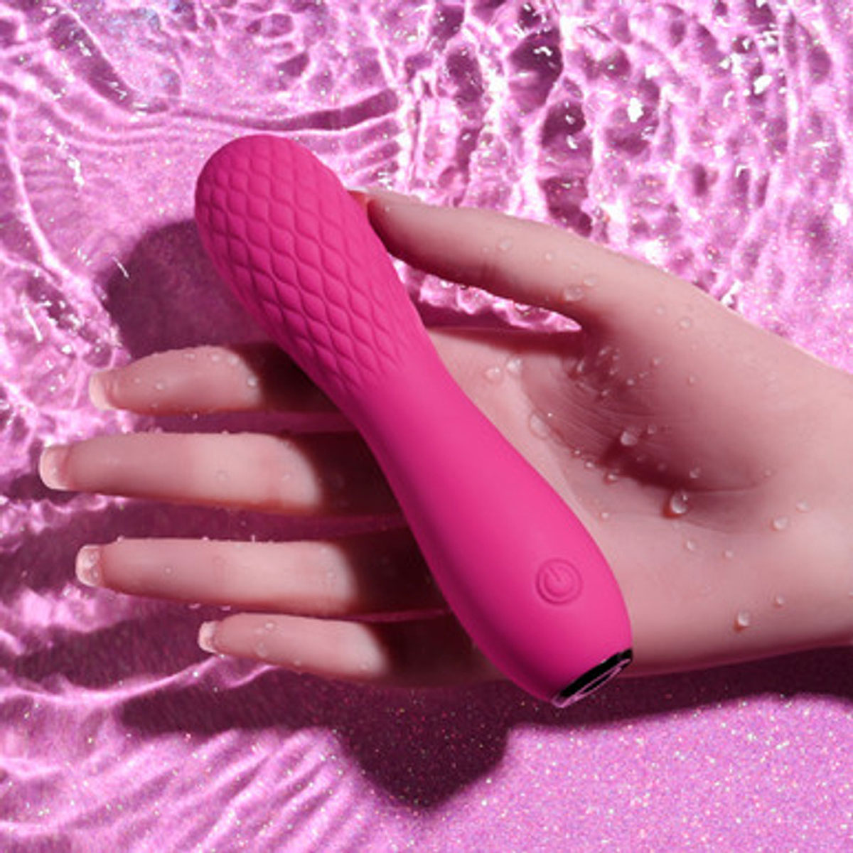 Vibrador e Estimulador de Clitóris em Silicone com 10 Tipos de Vibração e Carregamento via USB - Selopa Razzle Dazzle | 11 x 3,2 cm - 7