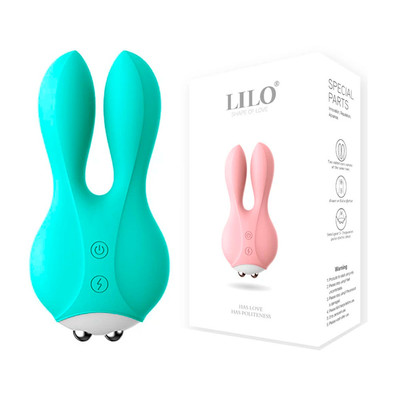 Foto 6 do produto Vibrador Estimulador em Silicone com 12 Modos de Vibração e Leve Choque - Lilo Shape Of Love Shock | Disponível em 2 Cores