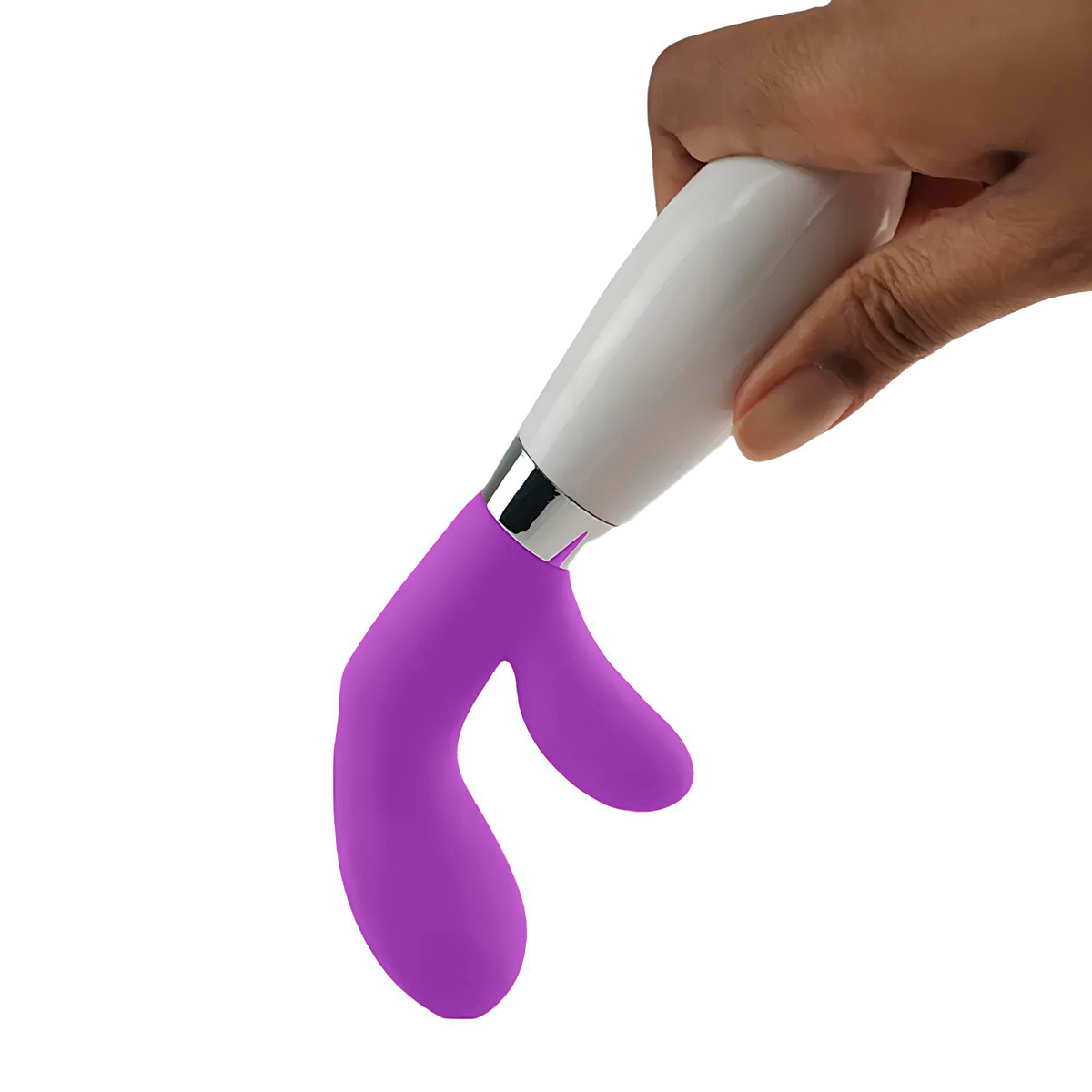 Vibrador Flexível Estimulador de Ponto G e de Clítoris em Silicone com 10 Modos de Vibrações - XXOO Perfect Love - 9,5 x 3 cm | Disponível em 3 Cores - 5