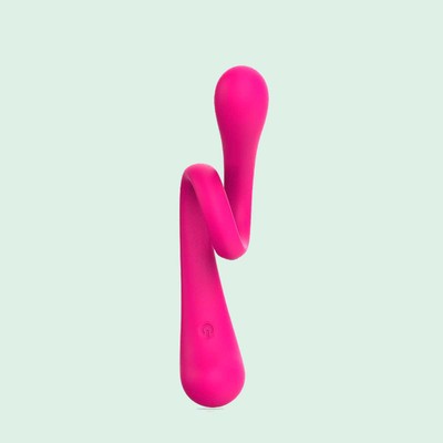 Foto 7 do produto Vibrador Flexível de Ponto G e Clitóris com Duas Pontas Estimuladoras, Controle Remoto Sem Fio e 10 Modos de Vibração - Vibrator Sceley | 23 x 3,4 cm | Disponível em 3 Cores