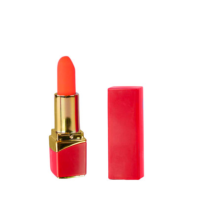 Vibrador no Formato de Batom com 10 Modos de Vibração, Recarregável e Resistente à Água - LipStick Vibrator | 2,6 x 1,3 cm