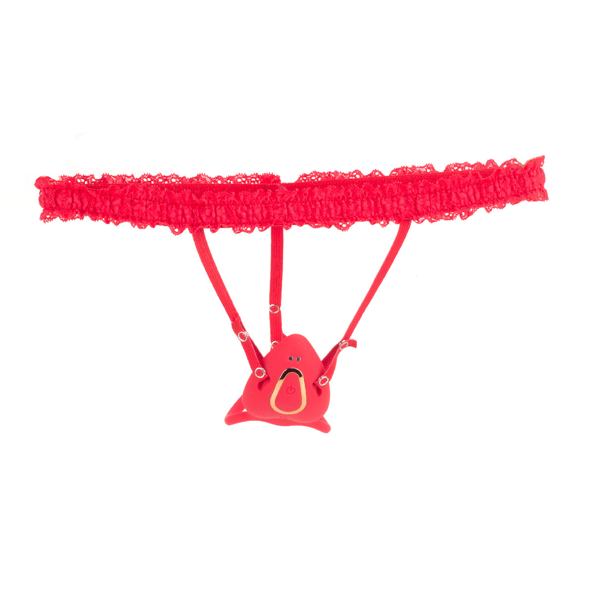 Vibrador no Formato de Coração com Anel Peniano, 9 Modos de Vibração e App Interativo - Tim - 3