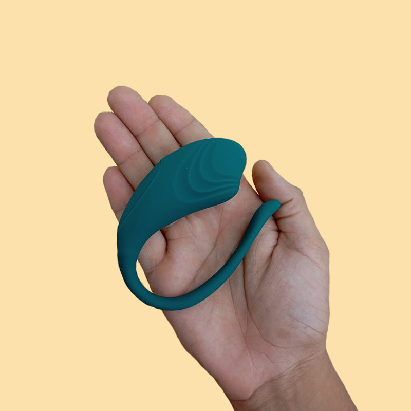 Vibrador para Casal em Formato de Girino Recarregável com 9 Modos de Vibração e Controle Remoto por Aplicativo - Little Tadpole | 7,5 x 3,5 cm | Disponível em 3 Cores - 9