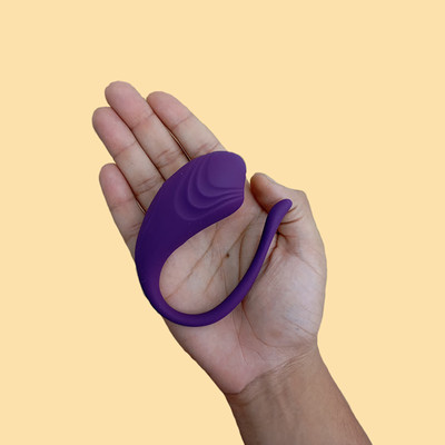 Foto 3 do produto Vibrador para Casal em Formato de Girino Recarregável com 9 Modos de Vibração e Controle Remoto por Aplicativo - Little Tadpole | 7,5 x 3,5 cm | Disponível em 3 Cores