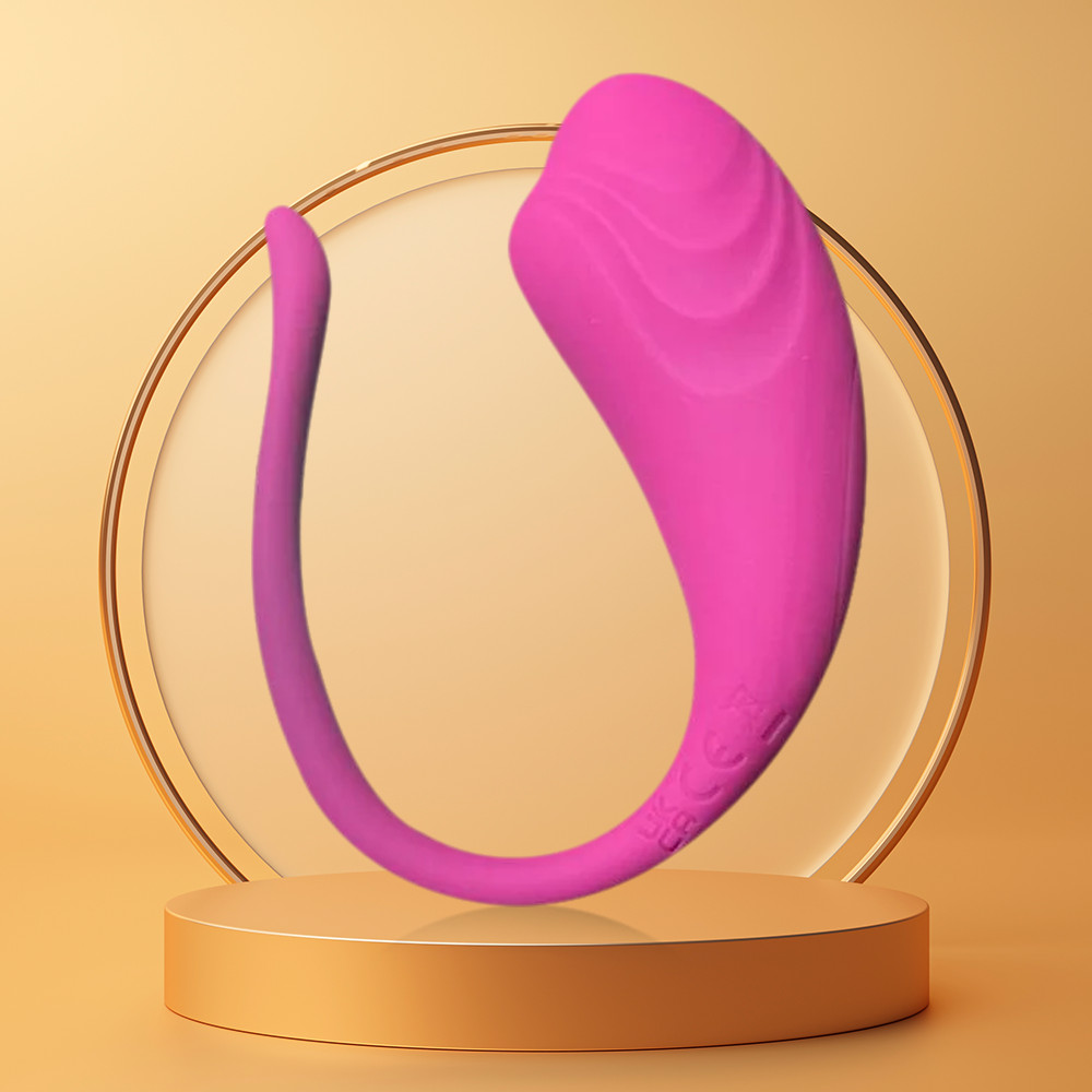 Vibrador para Casal em Formato de Girino Recarregável com 9 Modos de Vibração e Controle Remoto por Aplicativo - Little Tadpole | 7,5 x 3,5 cm | Disponível em 3 Cores - 4