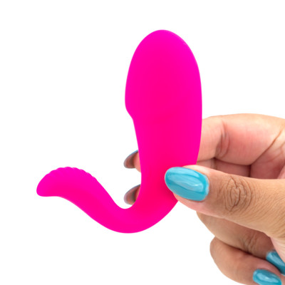 Vibrador com Formato de Glande em Silicone, 9 Modos de Vibração e Interação por Aplicativo - Adão & Eva | Disponível em 2 Cores