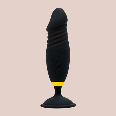 Foto 5 do produto Vibrador de Ponto G com Glande, 9 Modos de Vibração, Movimentos Vai e Vem e Controle por Aplicativo - Adão & Eva | 10,5 x 3,3 cm | Disponível em 2 Cores
