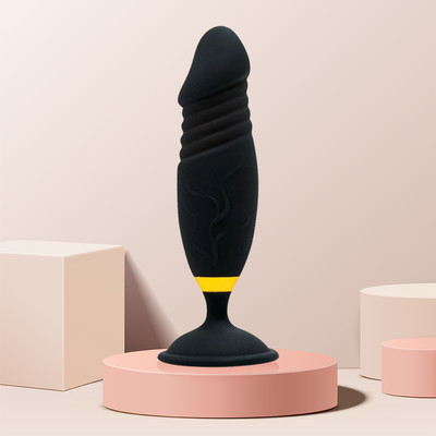 Foto 4 do produto Vibrador de Ponto G com Glande, 9 Modos de Vibração, Movimentos Vai e Vem e Controle por Aplicativo - Adão & Eva | 10,5 x 3,3 cm | Disponível em 2 Cores