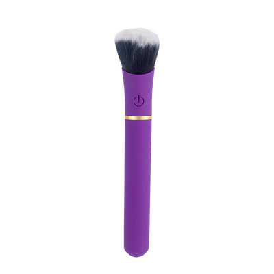 Foto 1 do produto Vibrador com Formato de Pincel de Maquiagem com 10 Modos de Vibração - Adão & Eva | 11 x 2 cm | Disponível em 2 Cores
