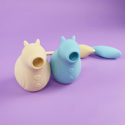 Vibrador no Formato de Roedor em Silicone com 10 Modos de Pulsação, 10 Modos de Vibração, Carregamento via USB - Sexy Import | Disponível em 2 Cores