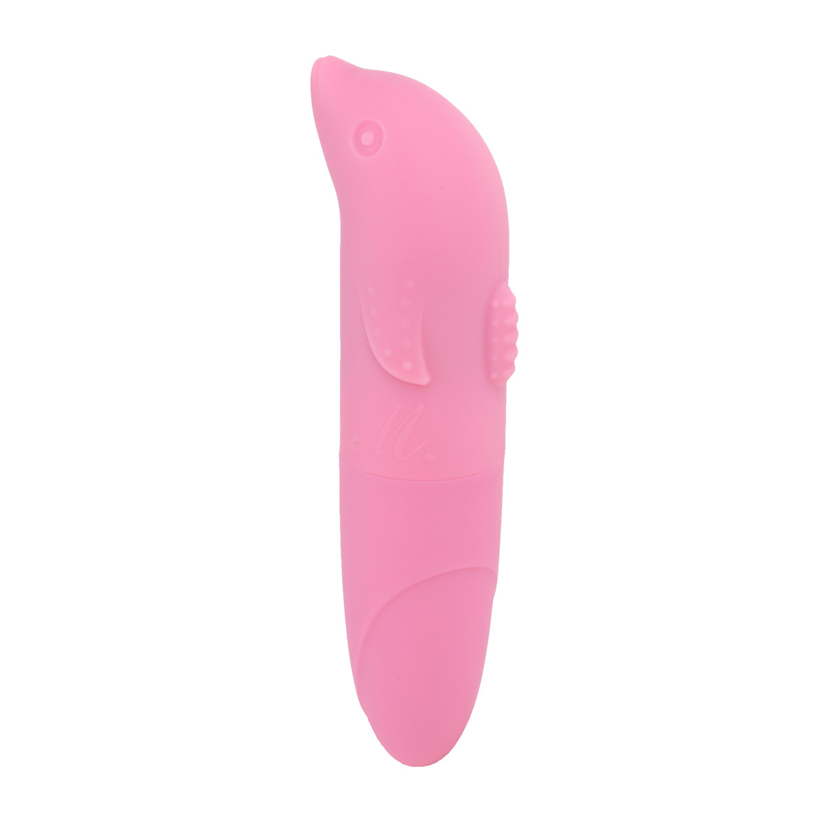 Vibrador Golfinho Estimulador de Ponto G em ABS Aveludado com Textura - Me Ame | 12 x 3 cm - 3