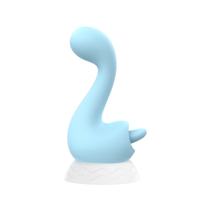 Vibrador com Língua Estimuladora de Clitóris, 7 Modos de Vibração, 7 Tipos de Movimento e Recarregável por Base Magnética - Intt Toys My Dino Licker | Disponível em 2 Cores - 3