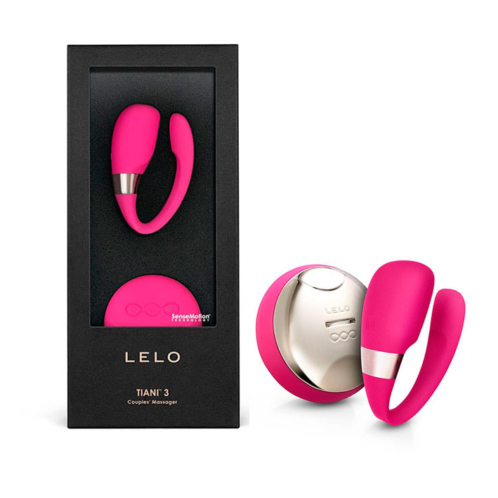 Vibrador de Luxo Recarregável para Casais com 8 Vibrações, Controle Remoto Sem Fio e Resistência à Água - LELO Tiani 3 | 10,5 x 3,1 cm | Disponível em 3 Cores - 8