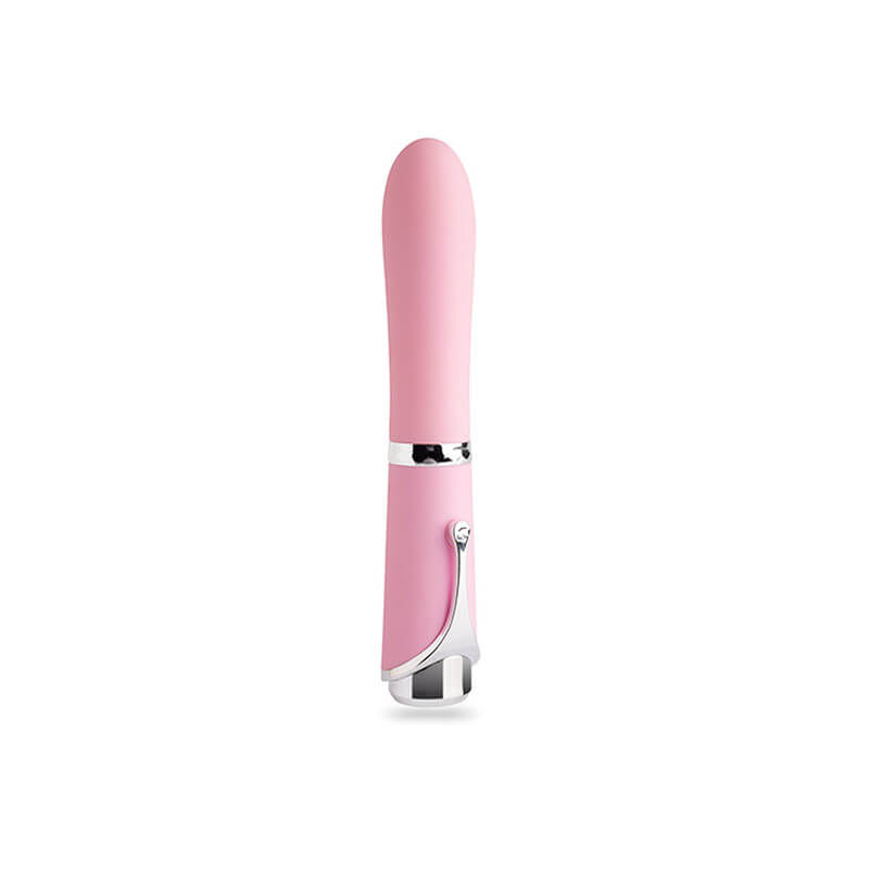 Vibrador de Luxo em Silicone com 10 Modos de Vibração, Detalhe de Joia Cravejada e Carregamento via USB - Adão & Eva Choquei | 10,5 x 3,2 cm - 3