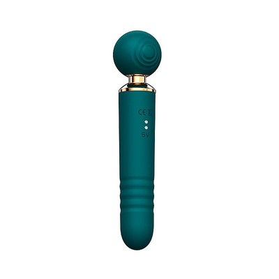 Foto 4 do produto Vibrador Massageador 3 em 1 em Silicone com Motor Duplo, 10 Modos de Pulsação e 10 Movimentos de Vai e Vem - SI | 9,5 x 2,8 cm | Disponível em 3 Cores