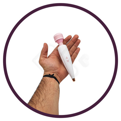 Foto 3 do produto Vibrador Massageador com 7 Modos de Vibração e Cabeça Flexível - Adão & Eva Levado | 17,3 x 3,3 cm