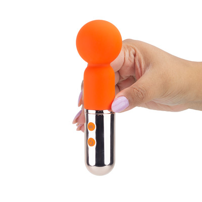 Vibrador Massageador com 9 Programações de Vibração e Resistente à Água - S-Hande Adding Sugar | 8,2 x 4,3 cm | Disponível em 2 Cores