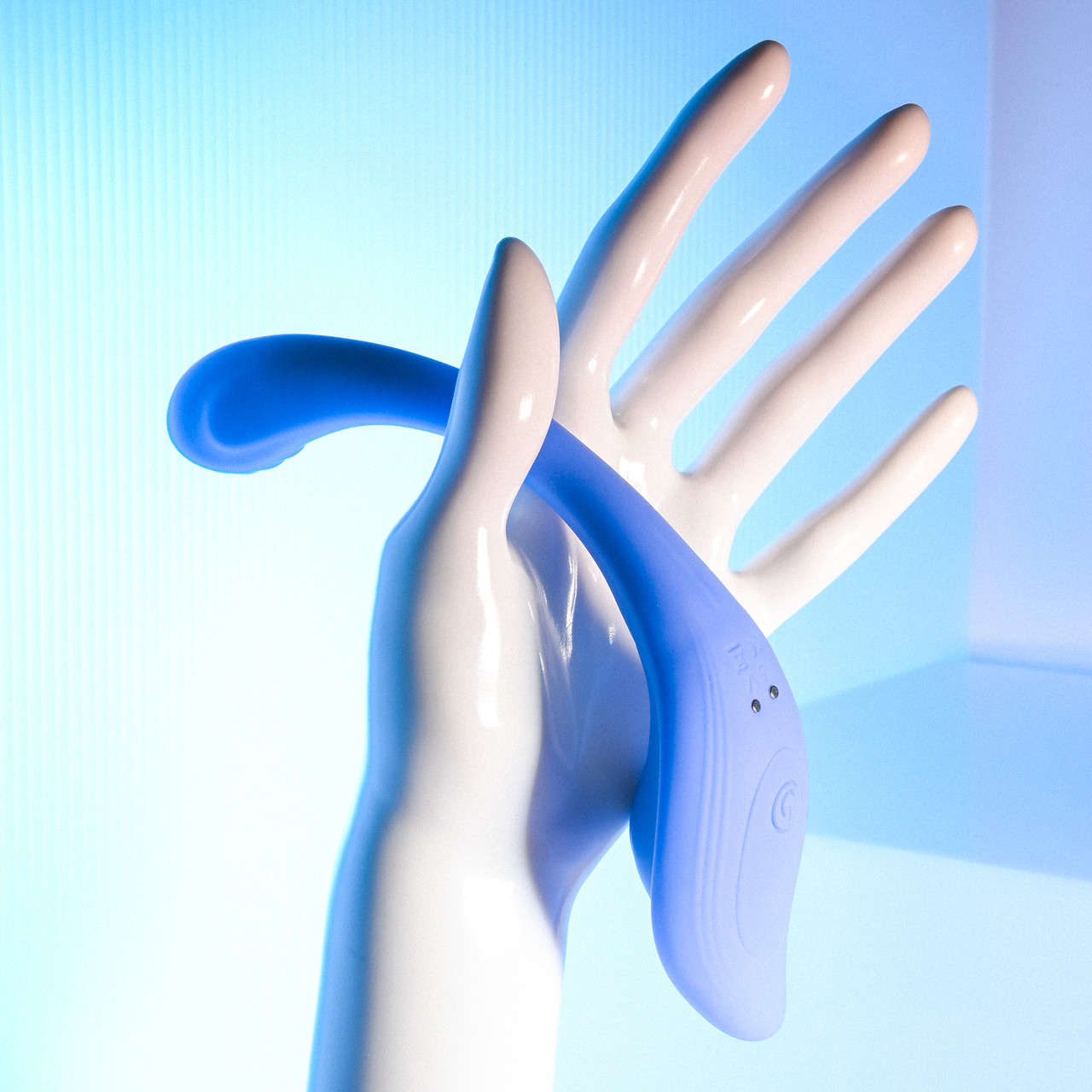 Vibrador Massageador para Casais com 9 Modos de Vibração, Recarregável e Controle Remoto Sem Fio - Evolved Anywhere Vibe | 10 x 2,4 cm - 5