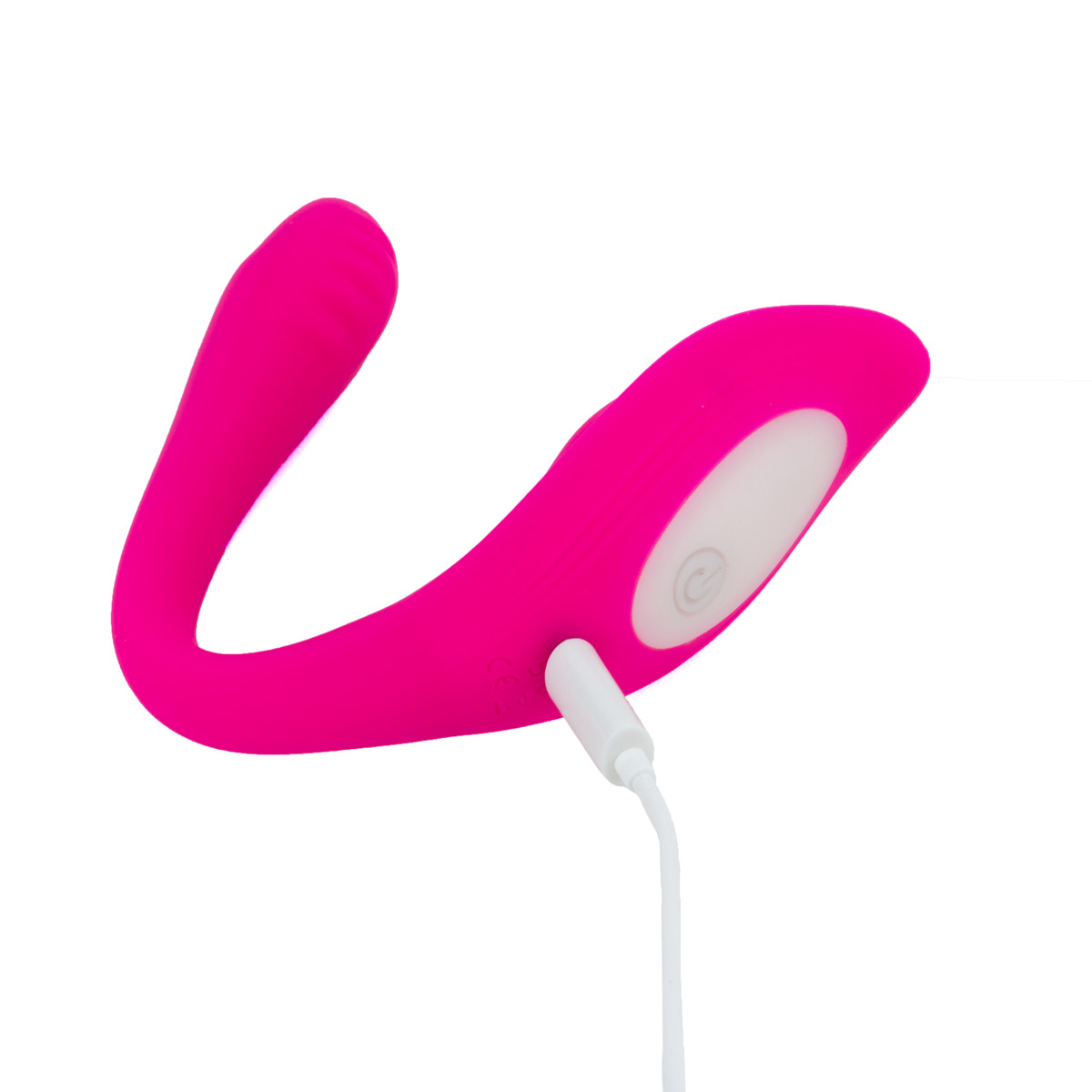 Vibrador para Casal em Silicone com 9 Modos de Vibração e Recarregável - S-Hande Ribbon Pro | 12,4 x 2,1 cm | Disponível em 2 Cores - 9