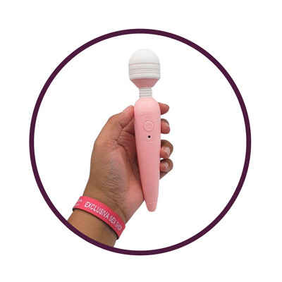 Vibrador Massageador Clitoriano com 10 Modos de Vibração e Recarregável - Lilo, We Love | 18 x 3,4 cm | Disponível em 2 Cores