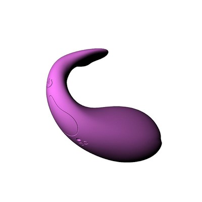 Foto 6 do produto Vibrador de Ponto G em Forma de Baleia com 10 Modos de Vibração e Recarregável - Dolphin Bullet | 13 x 3,2 cm | Disponível em 2 Cores