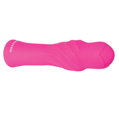 Foto 3 do produto Vibrador Massageador de Clítoris Recarregável em Silicone com 10 Modos de Vibração e Resistência à Água - Evolved Twist & Shout | 13 x 3,5 cm