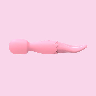Foto 6 do produto Vibrador Massageador Duplo em Silicone com 10 Modos de Vibração e Carregamento via USB - Double End | 7,2 x 3,3 cm | Disponível em 2 Cores