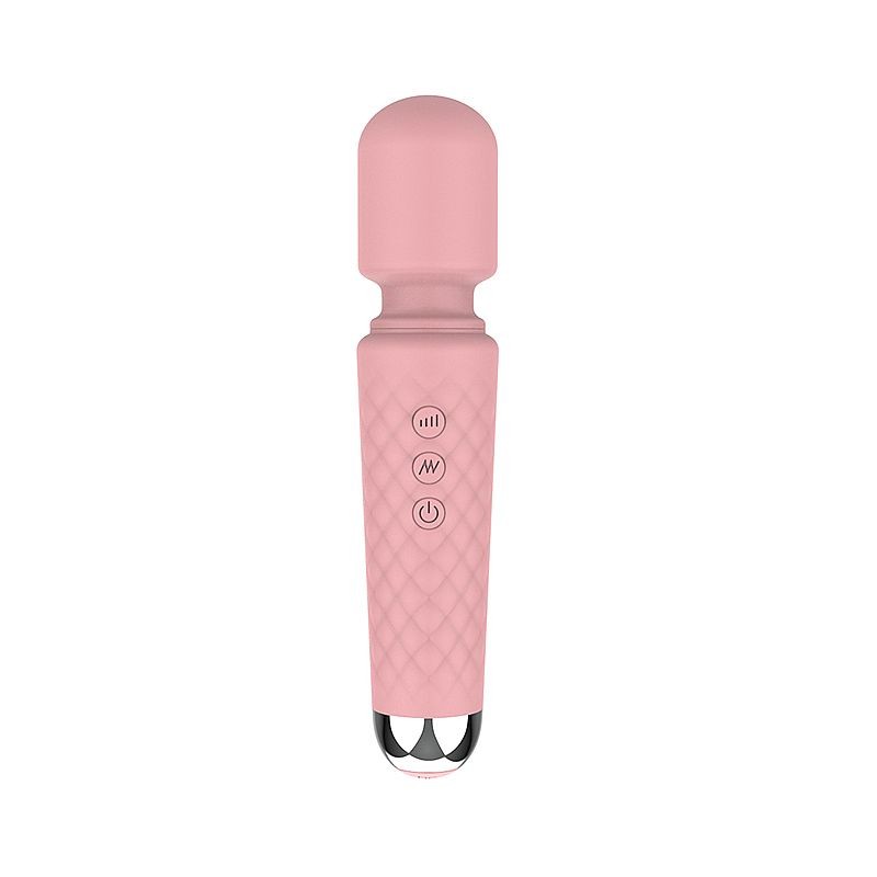 Vibrador Massageador Estilo Varinha Mágica com 20 Modos de Vibração, 8 Níveis de intensidade, Recarregável por Cabo USB - SI | 20 x 4,1 cm | Disponível em 4 Cores - 5