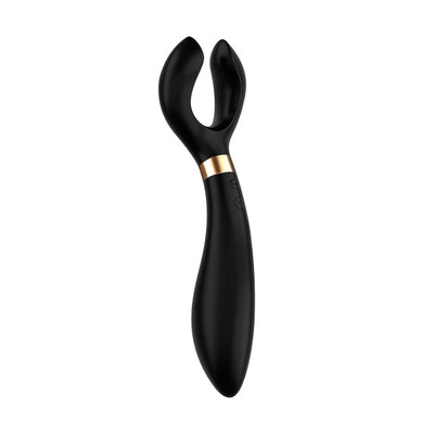 Foto 2 do produto Vibrador Massageador Feito em Silicone, Recarregável com 3 Motores Individuais e 100 Combinações de Vibrações - Satisfyer Endless Fun | Disponível em 2 Cores