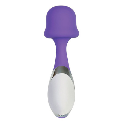 Foto 2 do produto Vibrador Massageador com Formato de Cogumelo Recarregável e 10 Modos de Vibração - Adam & Eve The Sensual Touch Wand Massager | 9 x 4,7 cm