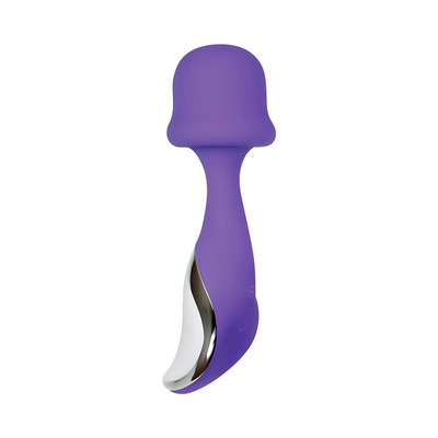 Foto 3 do produto Vibrador Massageador com Formato de Cogumelo Recarregável e 10 Modos de Vibração - Adam & Eve The Sensual Touch Wand Massager | 9 x 4,7 cm
