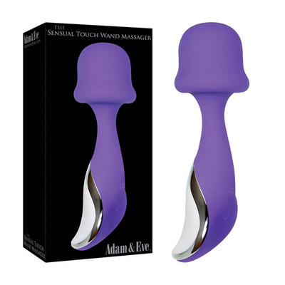 Foto 1 do produto Vibrador Massageador com Formato de Cogumelo Recarregável e 10 Modos de Vibração - Adam & Eve The Sensual Touch Wand Massager | 9 x 4,7 cm