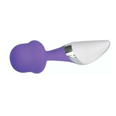 Foto 4 do produto Vibrador Massageador com Formato de Cogumelo Recarregável e 10 Modos de Vibração - Adam & Eve The Sensual Touch Wand Massager | 9 x 4,7 cm