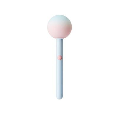 Foto 3 do produto Vibrador Massageador com Formato de Pirulito, 10 Modos de Vibração, Recarregável e Máscara para Dormir - Kistoy Lala Pop