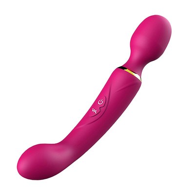 Foto 2 do produto Vibrador Massageador de Ponto e Clitóris com Motor Duplo, 7 Modos de Vibração e Carregamento via Cabo USB Magnético - Dibe Sex Massager | 25 x 3,5 cm