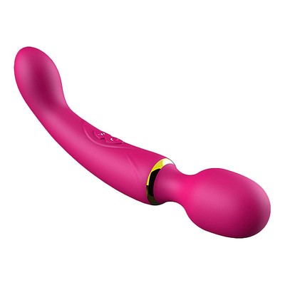 Foto 3 do produto Vibrador Massageador de Ponto e Clitóris com Motor Duplo, 7 Modos de Vibração e Carregamento via Cabo USB Magnético - Dibe Sex Massager | 25 x 3,5 cm