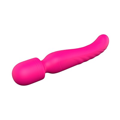 Foto 7 do produto Vibrador Massageador de Ponto e Clitóris com Motor Duplo, 9 Modos de Vibração e Função Aquecimento - S-Hande Iris | 23 x 3,2 cm | Disponível em 2 Cores