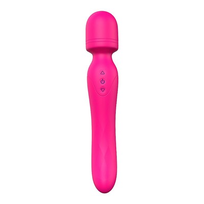 Foto 6 do produto Vibrador Massageador de Ponto e Clitóris com Motor Duplo, 9 Modos de Vibração e Função Aquecimento - S-Hande Iris | 23 x 3,2 cm | Disponível em 2 Cores
