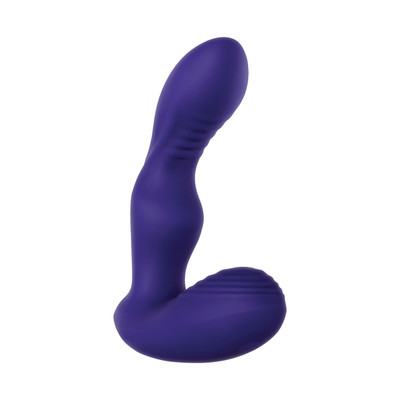 Foto 4 do produto Vibrador e Massageador de Próstata com 7 Modos de Vibração, Recarregável com Controle Remoto - Zero Tolerence The Rocker |10 x 3,1 cm